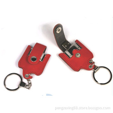 Leather Mini Flash Disk (PZE512)
